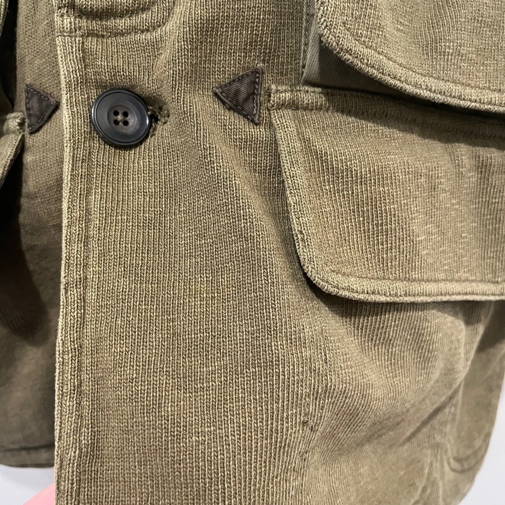 Polo Ralph Lauren Field Chore Jacket Men's M Green Plaid Loop Corduroy Hunting - Picture 8 of 16